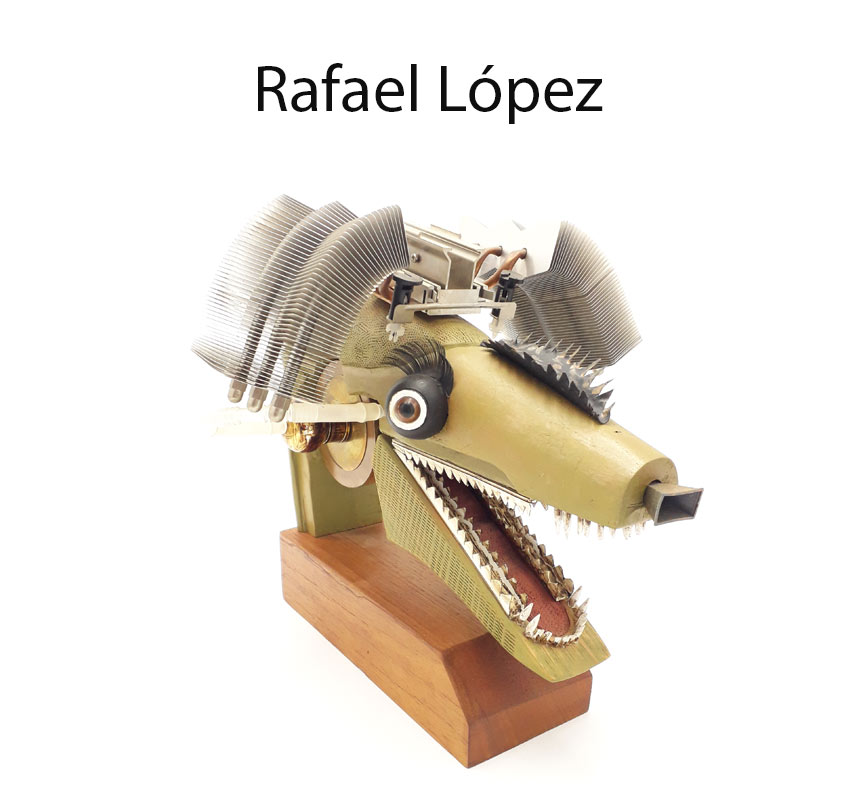 Rafael López _ Escultura de Reciclaje